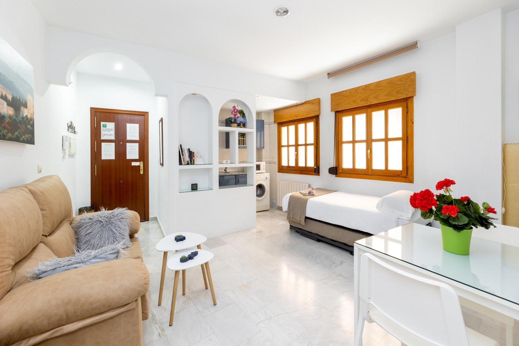 Apartamento Adultos Centro Nueva De La Virgen 2 Free Parking Granada Exteriör bild